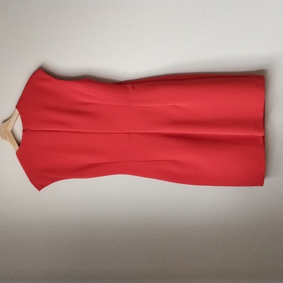 NWT MANGO Vibrant Red Mini Dress - Picture 7 of 16